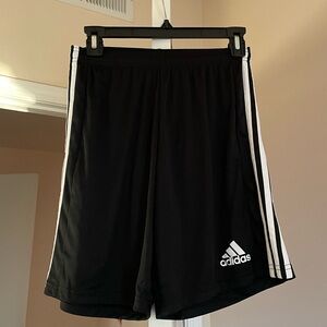 Adidas Black and White Shorts